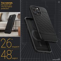 Spigen Parallax Mag для iPhone 15 Pro Max ACS06614 (черный) Image #12