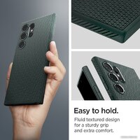 Spigen Liquid Air для Galaxy S24 Ultra ACS07288 (зеленый) Image #15