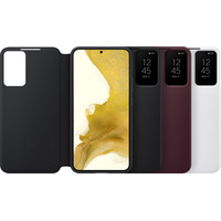 Samsung Smart Clear View Cover для S22+ (белый) Image #6
