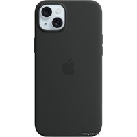 Чехол для телефона Apple MagSafe Silicone Case для iPhone 15 Plus (черный) - Изображение №1 — Chaika Market