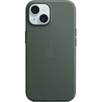 Apple MagSafe FineWoven Case для iPhone 15 (зеленый)