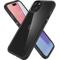 Spigen Ultra Hybrid для iPhone 15 ACS06799 (черный) Image #3