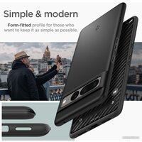 Spigen Thin Fit для Pixel 7 Pro ACS04733 (черный) Image #12