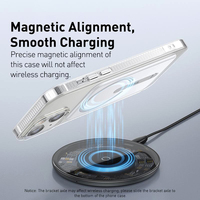 Baseus Magnetic Phone Case для iPhone 13 (прозрачный) Image #4