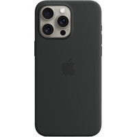 Apple MagSafe Silicone Case для iPhone 15 Pro Max (черный)