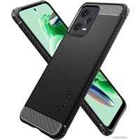 Spigen Rugged Armor для Xiaomi Redmi Note 12 5G/POCO X5 5G ACS05787 (черный) Image #7