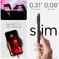 Spigen Rugged Armor (MagFit) для iPhone 14 ACS05036 (черный) Image #7