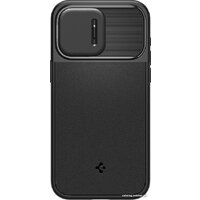 Spigen Optik Armor (MagFit) для iPhone 15 Pro ACS07184 (черный) Image #4