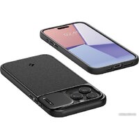 Spigen Optik Armor (MagFit) для iPhone 15 Pro ACS07184 (черный) Image #14