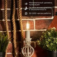 Rexant Свеча CN35 7.5Вт E14 600Лм 2700K теплый свет 604-083 Image #4