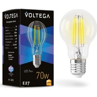Voltega Crystal A60 7W 3000K E27