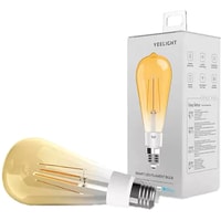 Yeelight Smart LED Filament Bulb ST64 YLDP23YL E27 6 Вт 2700K Image #2