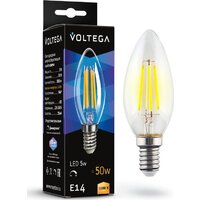 Voltega Crystal Candle 5W 3000K E14 DIM