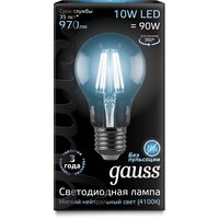 Gauss Filament A60 E27 10 Вт 4100 К 102802210 Image #2