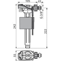 Alcaplast A160P-3/8" Image #2