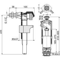 Alcaplast SA2000K-1/2" Image #2