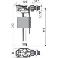 Alcaplast A160-1/2"-BL-01 Image #2