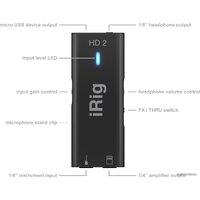 Аудиоинтерфейс IK Multimedia iRig HD 2 - Изображение №10 — Chaika Market