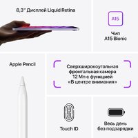 Apple iPad mini 2021 64GB MK7M3 (серый космос) Image #8