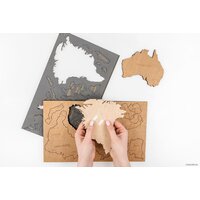 Woodary Карта мира XXL 3257 Image #5