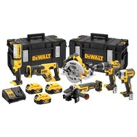 DeWalt DCK623P3 (шуруповерт, винтоверт, циркулярка, болгарка, сабельная пила, фонарь, 3 АКБ, кейс) Image #1