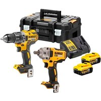 DeWalt DCK2077P2T (шуруповерт, гайковерт, 2 АКБ, кейс)