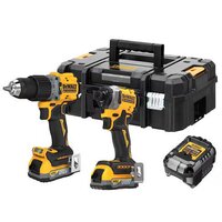 DeWalt DCK2050E2T-GB (шуруповерт, винтоверт, 2 АКБ, кейс)