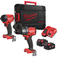 Milwaukee M18 FPP2A3-502X Fuel 4933480873 (шуруповерт, винтоверт, 2 АКБ, кейс) Image #1