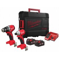 Milwaukee M18 BLCPP2B-402C 4933492836 (шуруповерт, винтоверт, 2 АКБ, кейс) Image #1