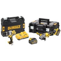 DeWalt DCK2055T2T (шуруповерт, болгарка, 2 АКБ, 2 кейса) Image #1