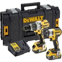 DeWalt DCK276P2 (шуруповерт, гайковерт, 2 АКБ, кейс) Image #1