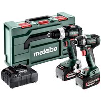 Metabo Combo Set 2.8.4 18V 685196000 (шуруповерт, винтоверт, 2 АКБ, кейс) Image #1