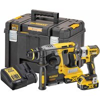 DeWalt DCK2532P2 (перфоратор, винтоверт, 2 АКБ, кейс) Image #1