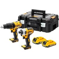 DeWalt DCK2060D2T (шуруповерт, винтоверт, 2 АКБ, кейс)