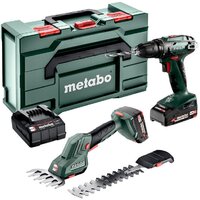 Metabo Combo Set 2.2.5 18V 685186000 (шуруповерт, ножницы, 2 АКБ, кейс)