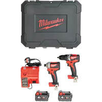 Milwaukee M18 CBLPP2A-402C 4933464536 (шуруповерт, винтоверт, 2 АКБ, кейс) Image #5