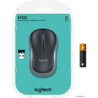 Logitech M185 (черный/серый) Image #6