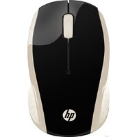 Мышь HP Wireless Mouse 200 (черный/золотистый) - Изображение №1 — Chaika Market