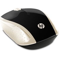 HP Wireless Mouse 200 (черный/золотистый) Image #2