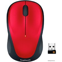 Logitech M235 Wireless Mouse (красный) [910-002496]