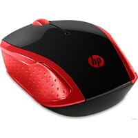 HP Wireless Mouse 200 (черный/красный) Image #2