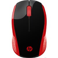 HP Wireless Mouse 200 (черный/красный)