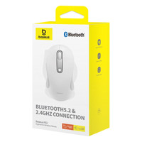 Baseus F02 Ergonomic Wireless Mouse (белый, без батарейки в комплекте) Image #10