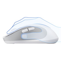 Baseus F02 Ergonomic Wireless Mouse (белый, без батарейки в комплекте) Image #4