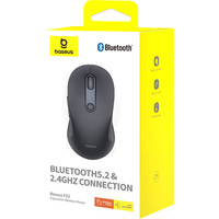 Baseus F02 Ergonomic Wireless Mouse (черный, без батарейки в комплекте) Image #10