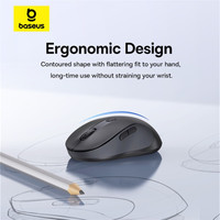 Baseus F02 Ergonomic Wireless Mouse (черный, без батарейки в комплекте) Image #14