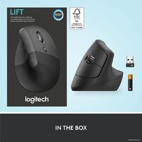 Logitech Lift (графит) Image #7