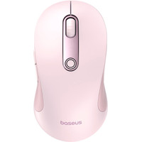 Baseus F02 Ergonomic Wireless Mouse (розовый, без батарейки в комплекте) Image #1