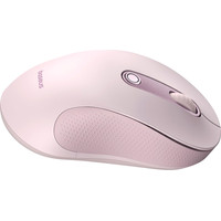 Baseus F02 Ergonomic Wireless Mouse (розовый, без батарейки в комплекте) Image #2