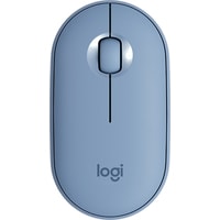 Logitech M350 Pebble (голубой) Image #1